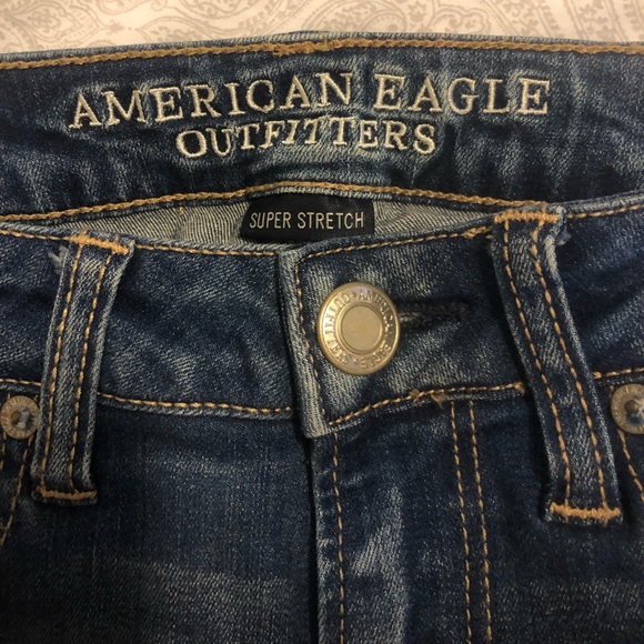 Ripped super hi Rise Shortie shorts w/ zippers - Picture 5 of 5